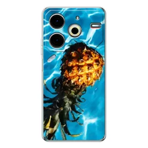 Чехол с изображением  вкусной еды для Tecno Pova 6 Neo 5G (Ананас)