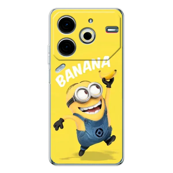 Чехол с рисунком «Banana» для TECNO Pova 6 Neo 5G