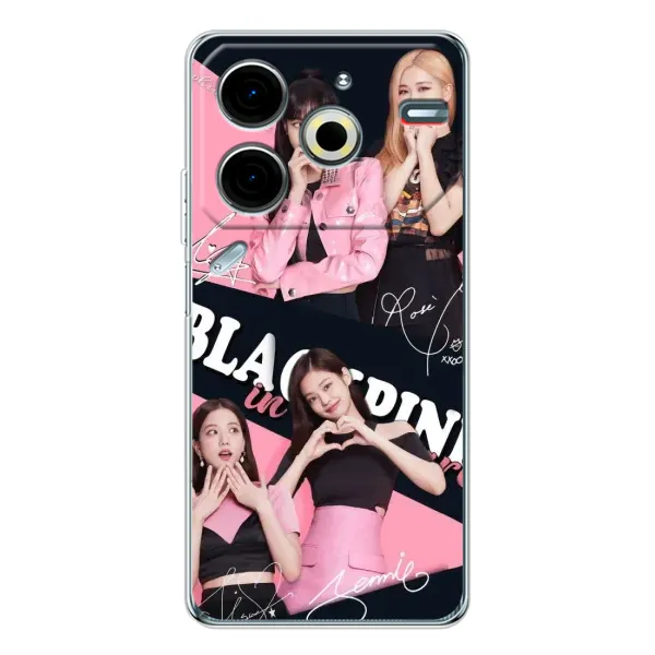 Чехол с рисунком «BLACKPINK» для TECNO Pova 6 Neo 5G Чехол с рисунком «BLACKPINK» для TECNO Pova 6 Neo 5G