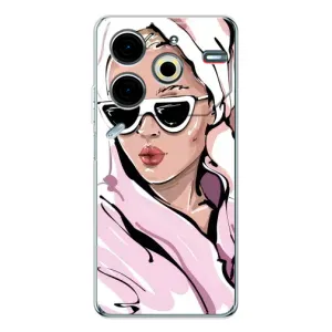 Чехол с картинкой Модные Девчонки Tecno Pova 6 Neo 5G