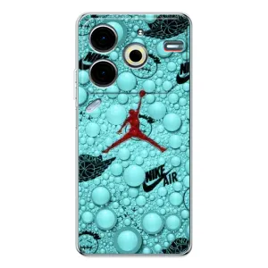 Силиконовый Чехол Nike Air Jordan на Пова 6 Нео 5G (Джордан Найк)