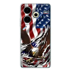 Чехол Флаг USA для Tecno Pova 6 Neo 5G (Флаг USA)