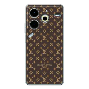 Чехол Стиль Louis Vuitton на Tecno Pova 6 Neo 5G (Фон Луи Виттон)