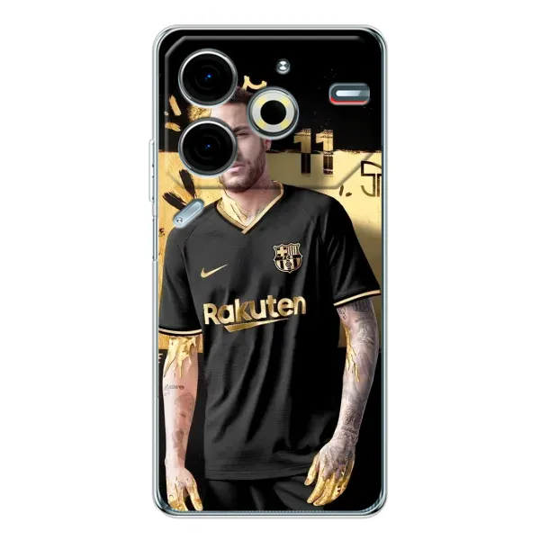 Чехол с рисунком «Gold Neymar» для TECNO Pova 6 Neo 5G Чехол с рисунком «Gold Neymar» для TECNO Pova 6 Neo 5G