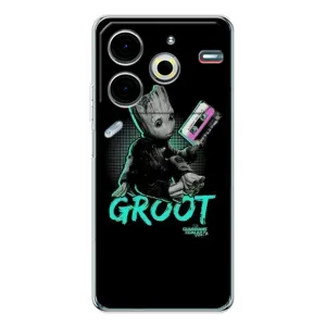 Чехол Супергерои Марвел на Пова 6 Нео 5G (Groot)