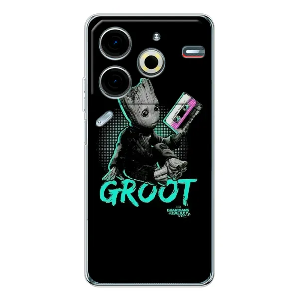 Чехол с рисунком «Groot» для TECNO Pova 6 Neo 5G Чехол с рисунком «Groot» для TECNO Pova 6 Neo 5G