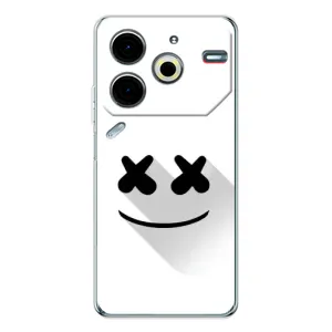 Силиконовые Чехлы (смешные стикеры) для Tecno Pova 6 Neo 5G (Х-Х)