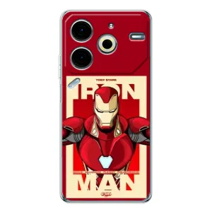 Чехол Супергерой Железный человек на Tecno Pova 6 Neo 5G (Iron man)