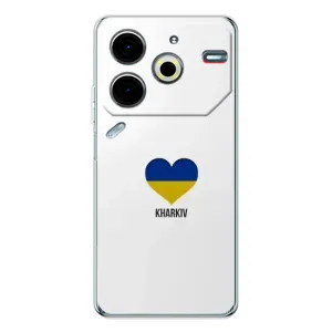 Чехлы силиконовые (Город Харьков) на Пова 6 Нео 5G (Kharkiv)
