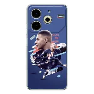 Чехол (TPU) с Футболистом на Tecno Pova 6 Neo 5G (Килиан)