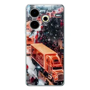 Чехлы на Новый Год Tecno Pova 6 Neo 5G (Кока Кола)