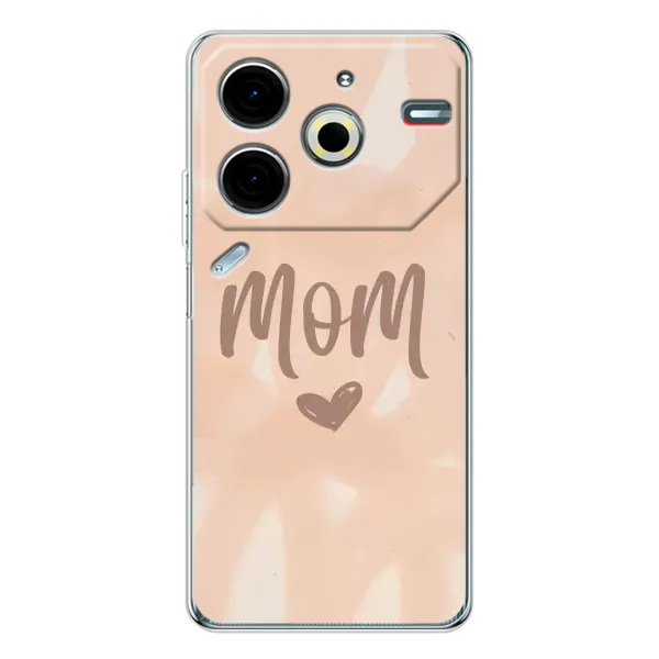 Чехол с рисунком «Love mom» для TECNO Pova 6 Neo 5G Чехол с рисунком «Love mom» для TECNO Pova 6 Neo 5G