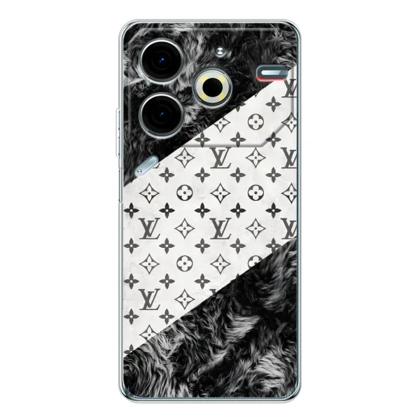 Чехол с рисунком «LV на белом» для TECNO Pova 6 Neo 5G Чехол с рисунком «LV на белом» для TECNO Pova 6 Neo 5G