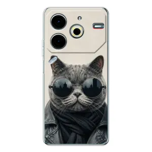 Чехол на тематику: Коты для TECNO Pova 6 Neo 5G (Модный кот)