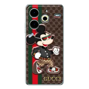 Чехлы Бренд GUCCI для Tecno Pova 6 Neo 5G (Маус Гуччи)