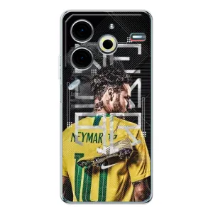 Силиконовый Чехол Tecno Pova 6 Neo 5G (Neymar 10)