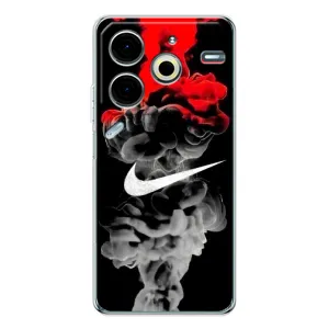 Силиконовый Чехол на Tecno Pova 6 Neo 5G с картинкой Nike (Nike дым)