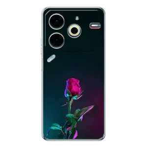 Чехлы с принтом Розочки для Tecno Pova 6 Neo 5G (Ночная роза)