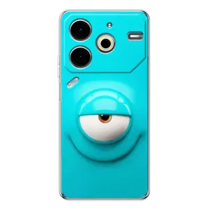 Силиконовые Чехлы (смешные стикеры) для Tecno Pova 6 Neo 5G (Одноглазик)