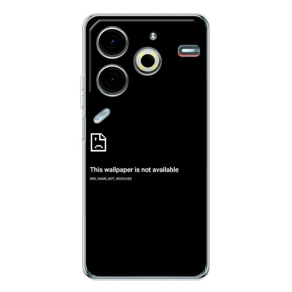 Чехол с рисунком «Ошибка» для TECNO Pova 6 Neo 5G Чехол с рисунком «Ошибка» для TECNO Pova 6 Neo 5G