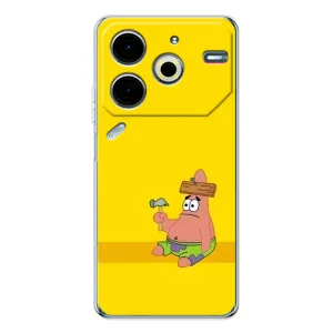 Чехлы с Патриком на Tecno Pova 6 Neo 5G (Ошибочка)