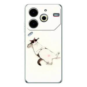 Чехол на тематику: Коты для TECNO Pova 6 Neo 5G (Отдых)