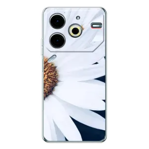 Чехол с ромашками на Tecno Pova 6 Neo 5G (Пол ромашки)