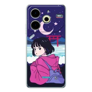 Чехол с персонажами АНИМЕ на Tecno Pova 6 Neo 5G (Синобу Миякэ)