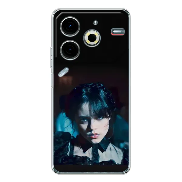 Чехол с рисунком «Танец Уэнсдей» для TECNO Pova 6 Neo 5G Чехол с рисунком «Танец Уэнсдей» для TECNO Pova 6 Neo 5G