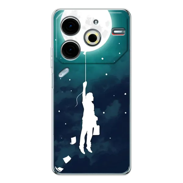Чехол с рисунком «To The moon» для TECNO Pova 6 Neo 5G Чехол с рисунком «To The moon» для TECNO Pova 6 Neo 5G
