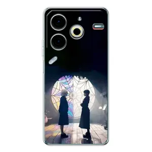 Чехлы с принтом Уэнсдей на Tecno Pova 6 Neo 5G (Уэнсдей и Энди)