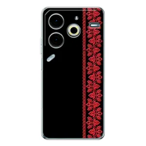 Силиконовый Чехол на Tecno Pova 6 Neo 5G с картинкой Вышиванки