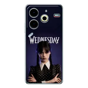 Чехлы с принтом Уэнсдей на Tecno Pova 6 Neo 5G (Wednesdey)