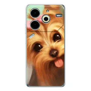 Чехол (ТПУ) Милые собачки для Tecno Pova 6 Neo 5G (Йоршенский терьер)