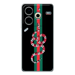 Чехлы Бренд GUCCI для Tecno Pova 6 Neo 5G (Змей Гуччи)