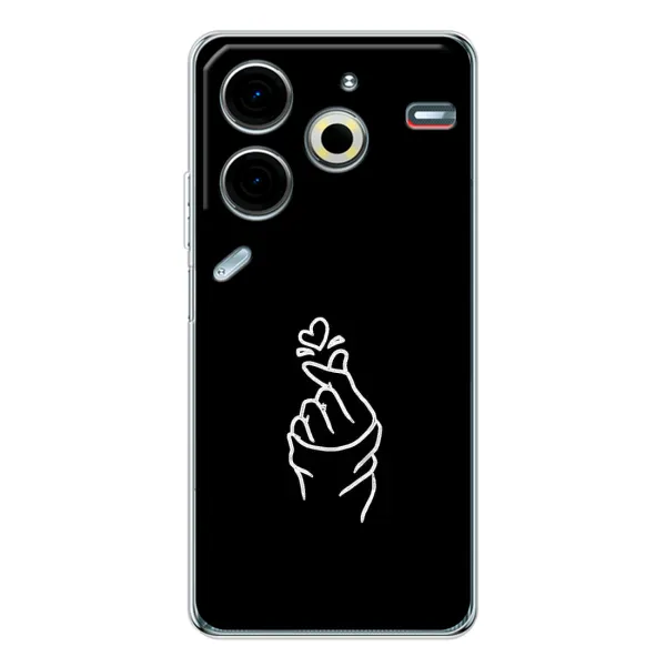 Чехол с рисунком «Знак Сердечка» для TECNO Pova 6 Neo 5G Чехол с рисунком «Знак Сердечка» для TECNO Pova 6 Neo 5G