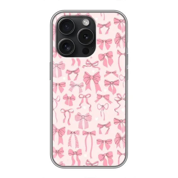 Чехол с рисунком «Фон бантики» для TECNO Pova 6 Pro