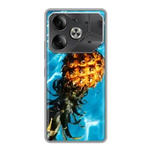 Чохол з зображенням смачної їжі для Tecno Pova 6 (Ананас)