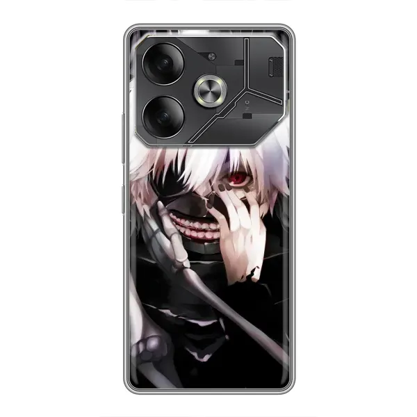 Чехол с рисунком «Аниме Гуль» для TECNO Pova 6