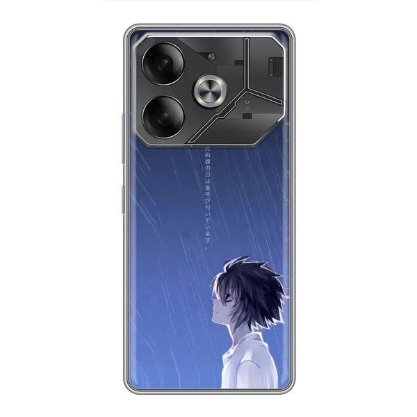 Чехол с рисунком «Anime L» для TECNO Pova 6