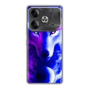 Чехол с Волком на Tecno Pova 6 (Арт-Волк)