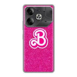 Силиконовый Чехол Барби Фильм на Tecno Pova 6 (B-barbie)