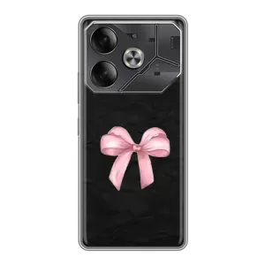 Чехол банты для Tecno Pova 6 (Бантик)