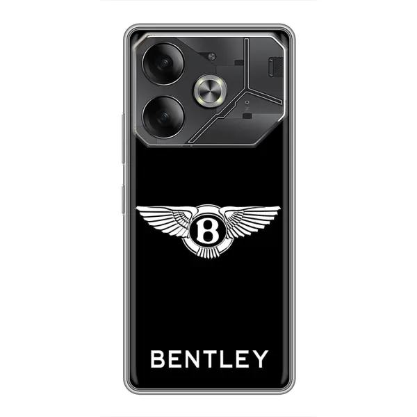 Чехол с рисунком «Logo Bentley» для TECNO Pova 6 Чехол с рисунком «Logo Bentley» для TECNO Pova 6