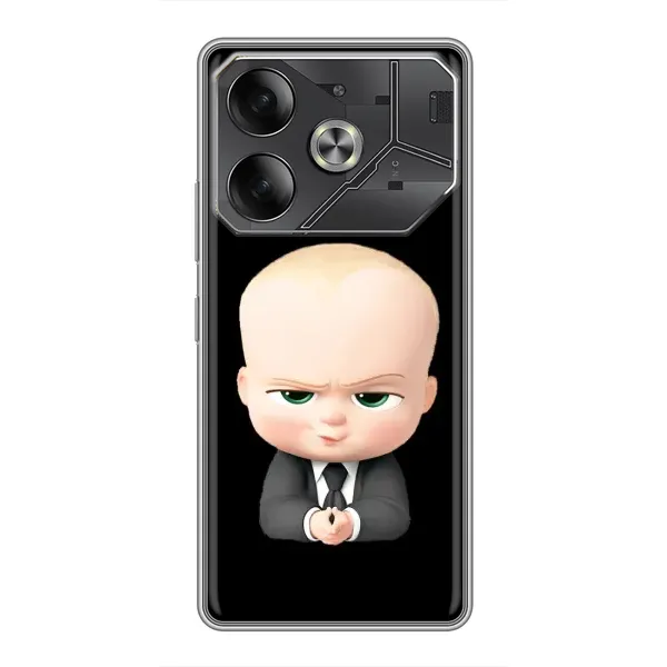 Чехол с рисунком «Бос» для TECNO Pova 6