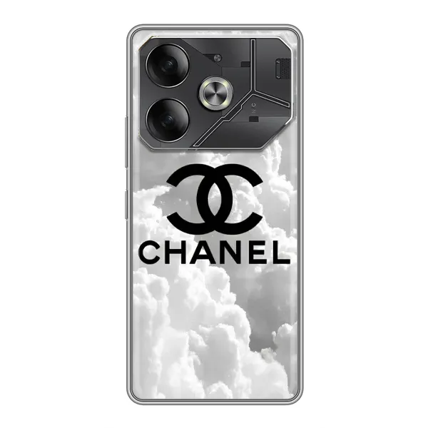 Чехол с рисунком «CHANEL» для TECNO Pova 6 Чехол с рисунком «CHANEL» для TECNO Pova 6