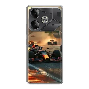 Чехол фильм Формула 1 для Tecno Pova 6 (Чемпионат ф1)