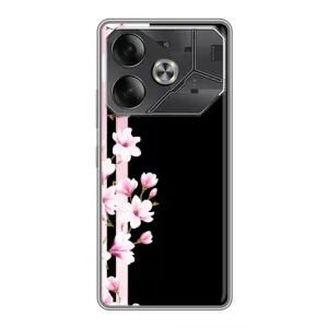 Чехлы с тематикой "ЦВЕТЫ" на Tecno Pova 6 (Цветочки)