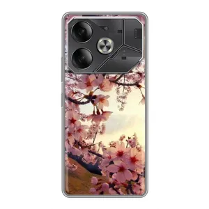 Чохол з картинкою Сакури на Tecno Pova 6 (Квітуча сакура)