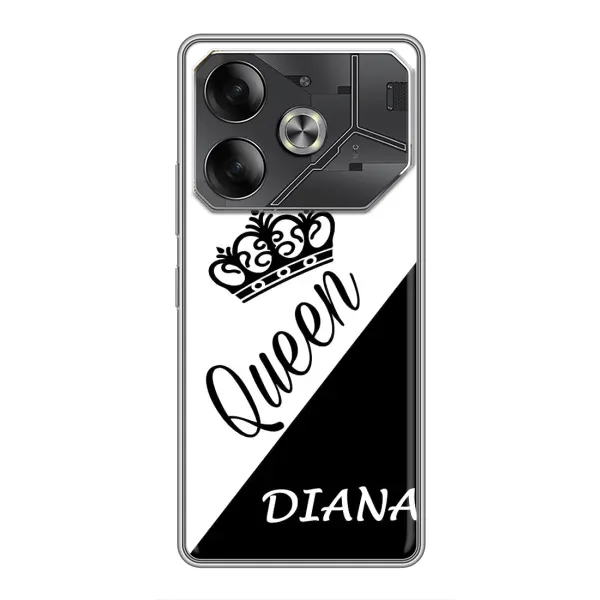 Чехол с рисунком «DIANA» для TECNO Pova 6 Чехол с рисунком «DIANA» для TECNO Pova 6